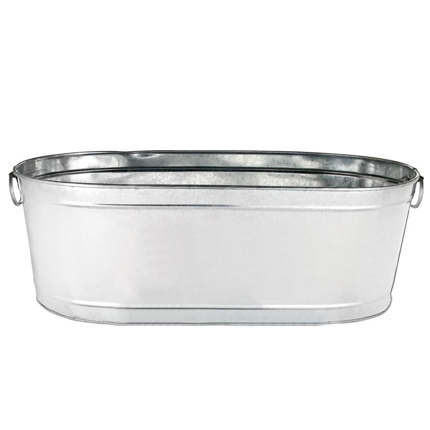Ice Tub Galvanized – Sterling Party Rentals